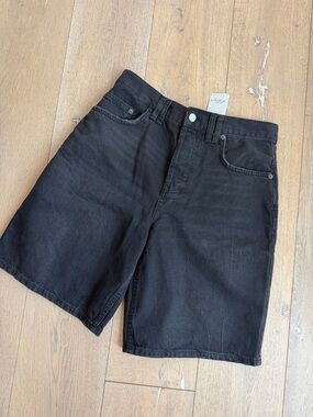 We The Free Black Jean Shorts